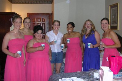Amy, Catherine, Jennifer, Amber, Tanya, Celeste, and Stef.
